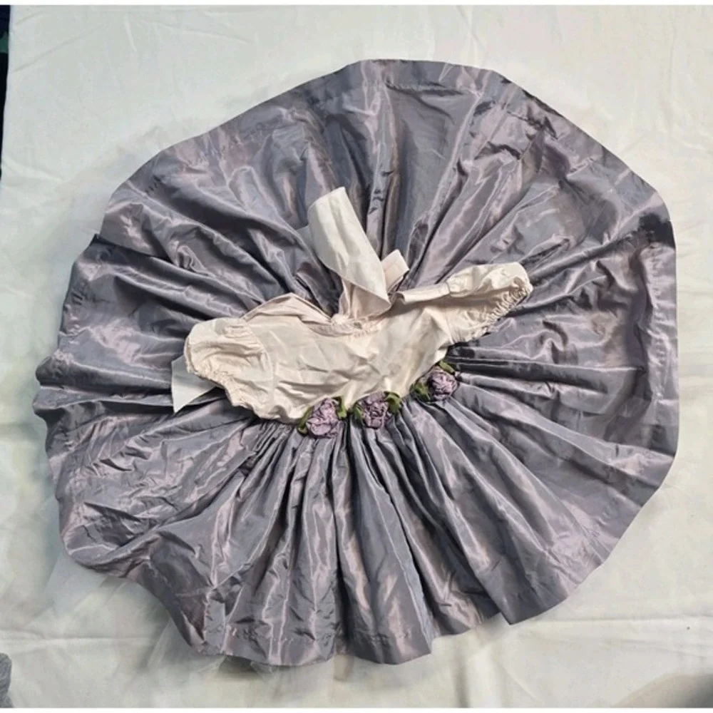 Vintage Cassie's Creations By California Tutu Dress 24‎ Mn  Lined Wedding Party